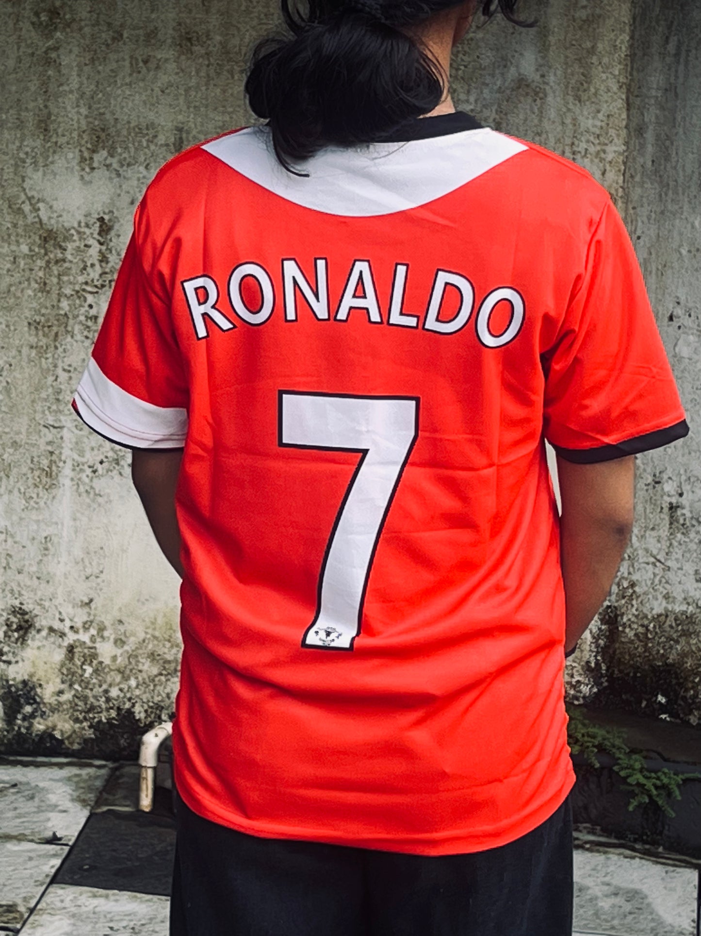 Manchester united 2003/04 home jersey p18 - ms retro store