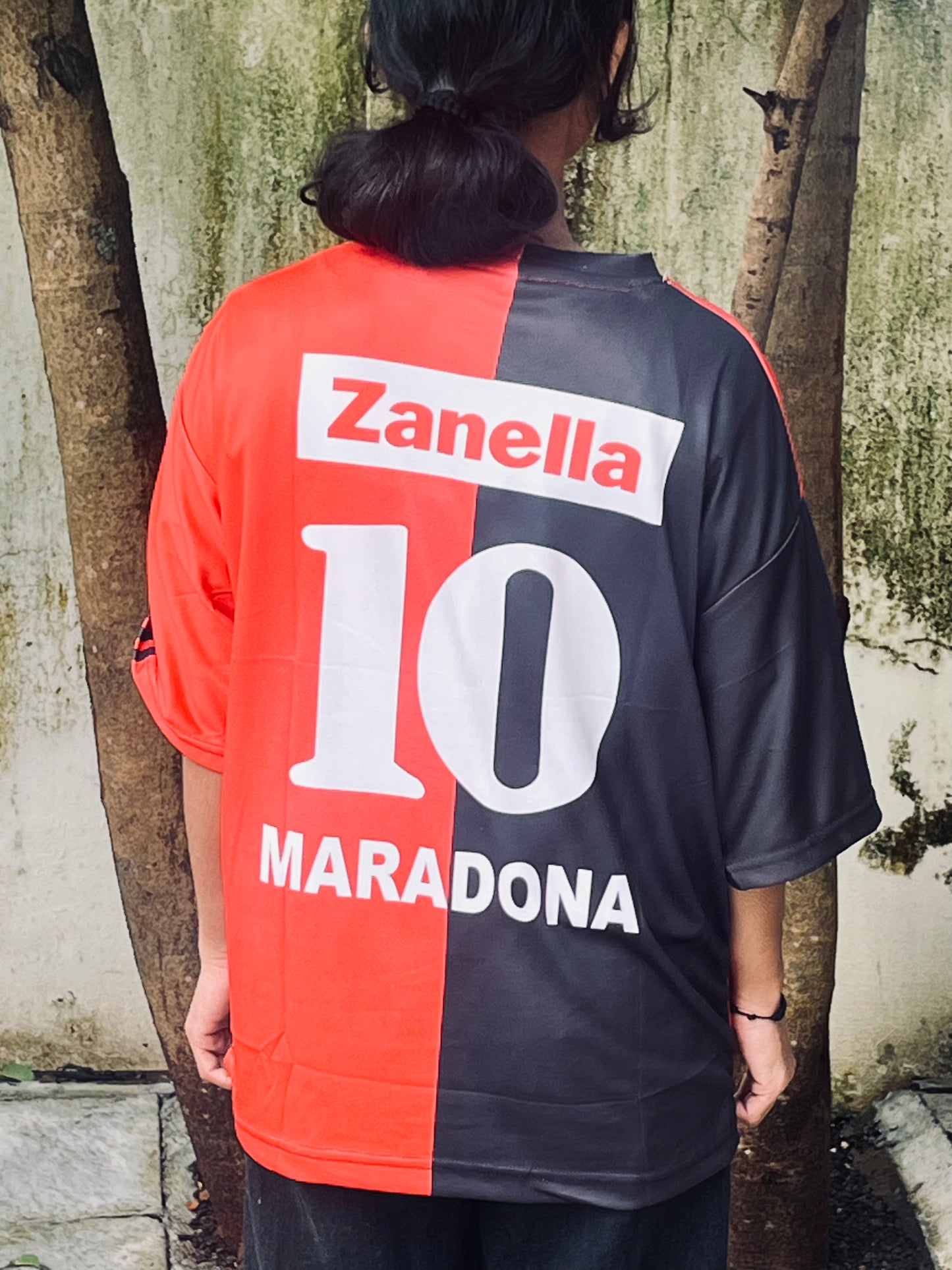Old boys retro maradona five sleeve -p823 - ms retro store