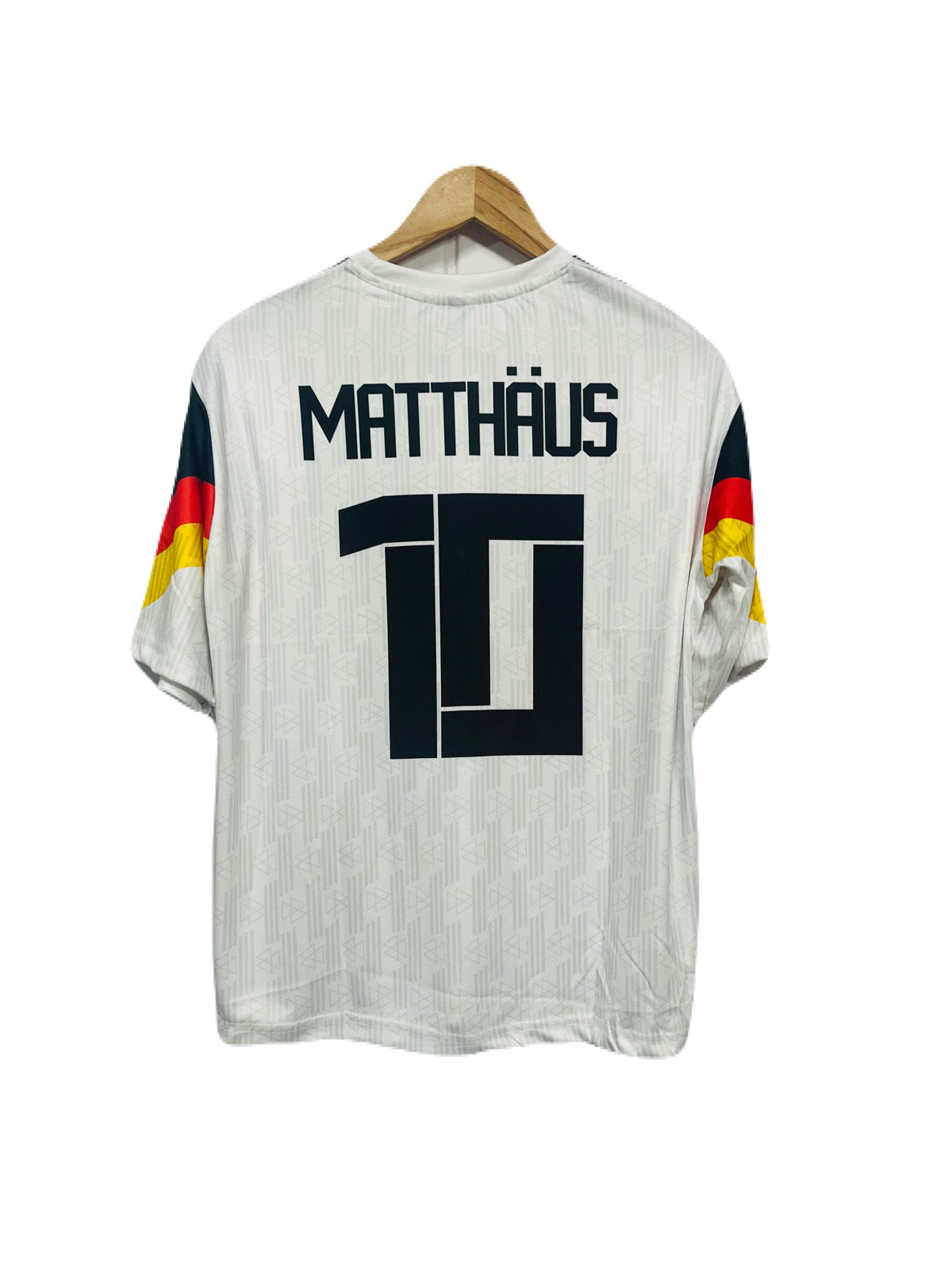Germany 1990 world cup home kit matthaus Fivesleeve -  P495 Ms Retro Store