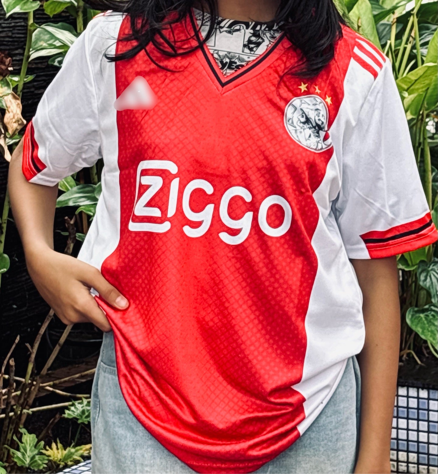 Ajax 2019/20 home jersey half sleeve P256 - Ms retro store