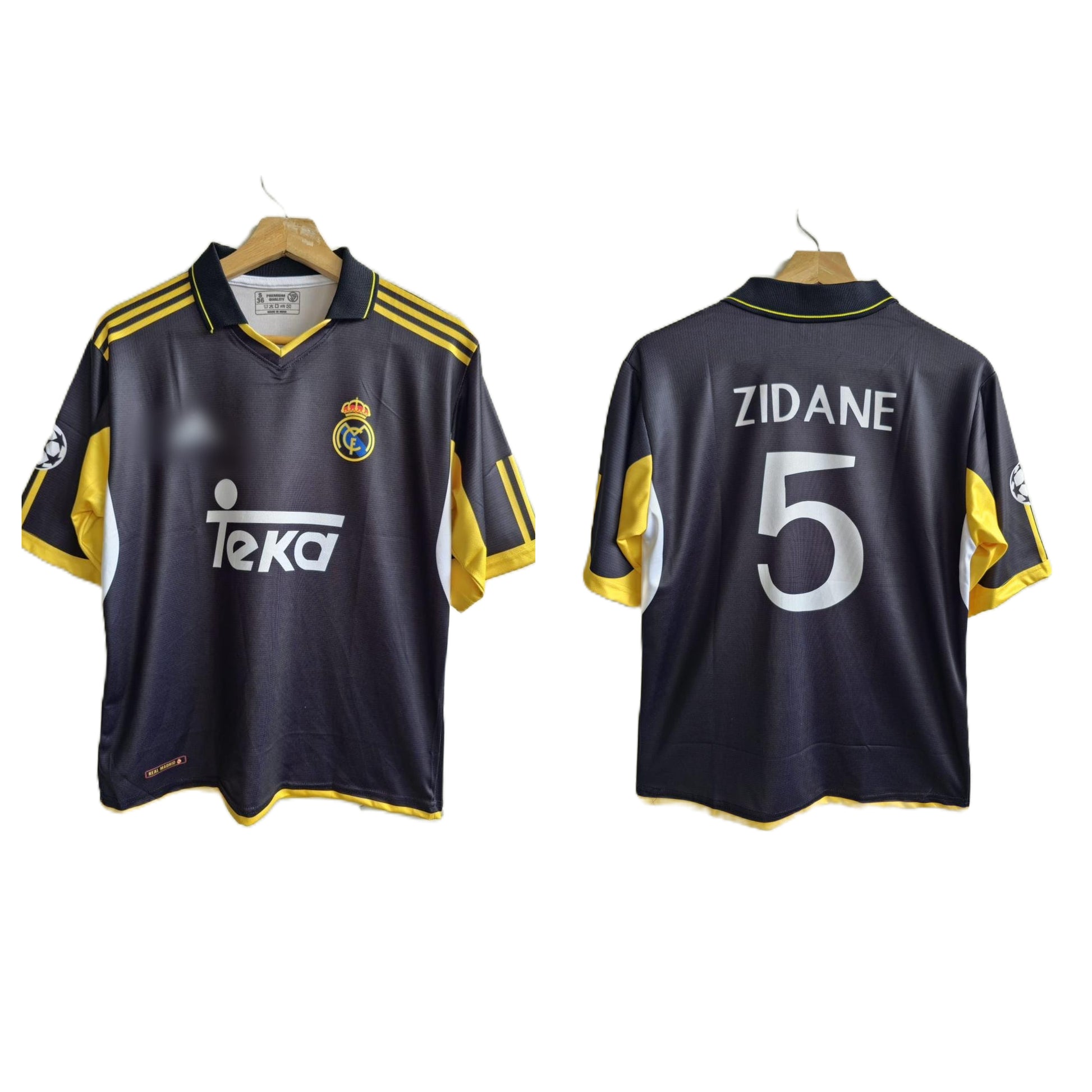 Real Madrid Cheap Retro Kits Real Madrid 1999-00 Away Kit Zidane