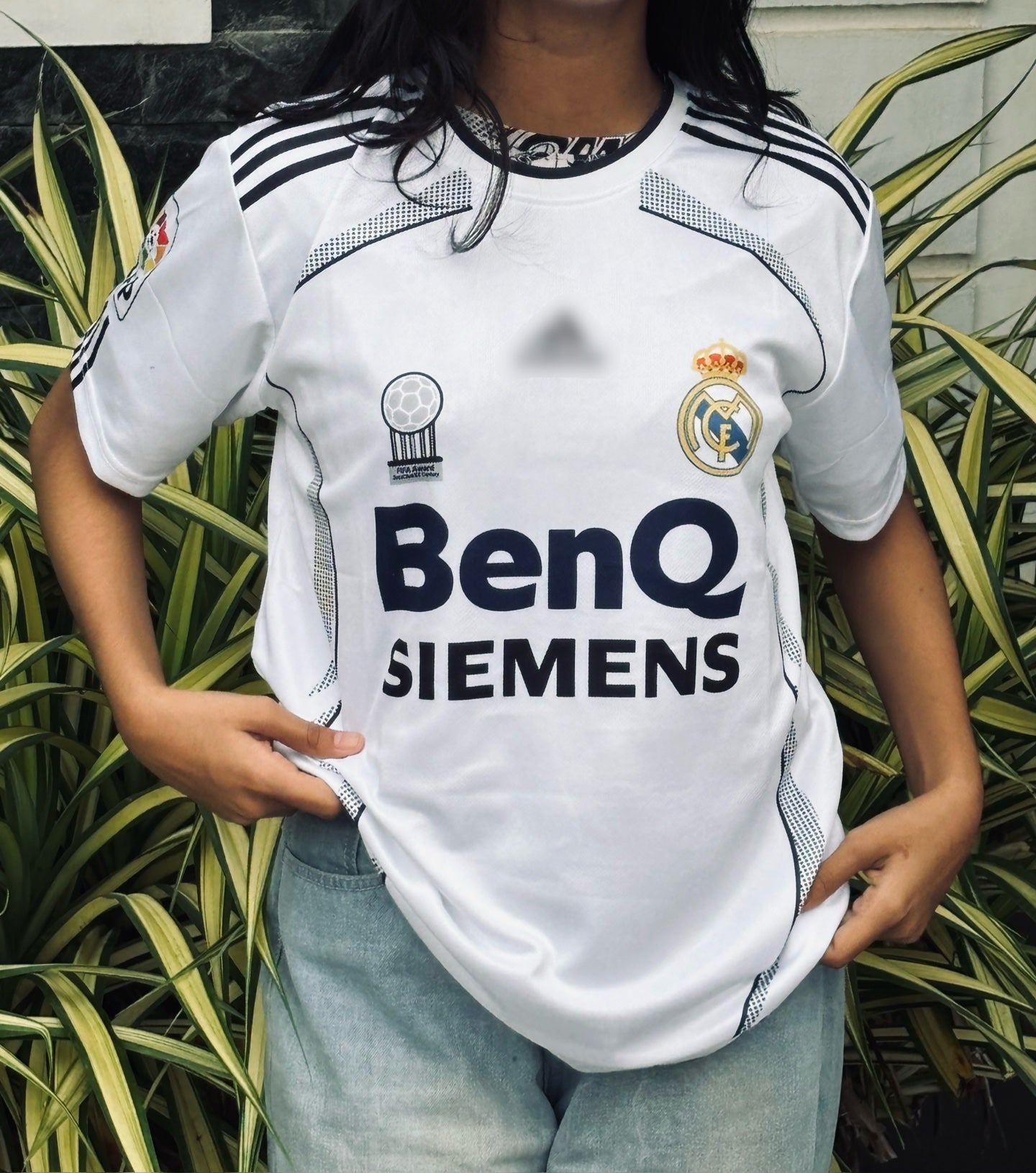 Real madrid Roberto carlos vintage half sleeve P19 - ms