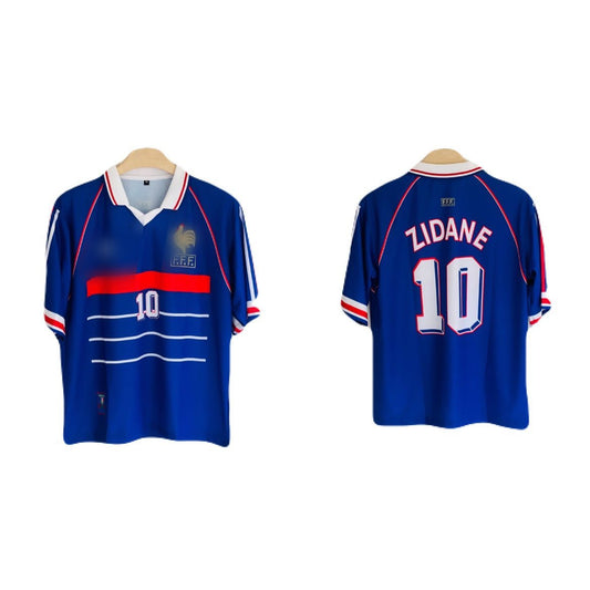 Zidane halfsleeve sublimation v neck retro P234 - ms retro store