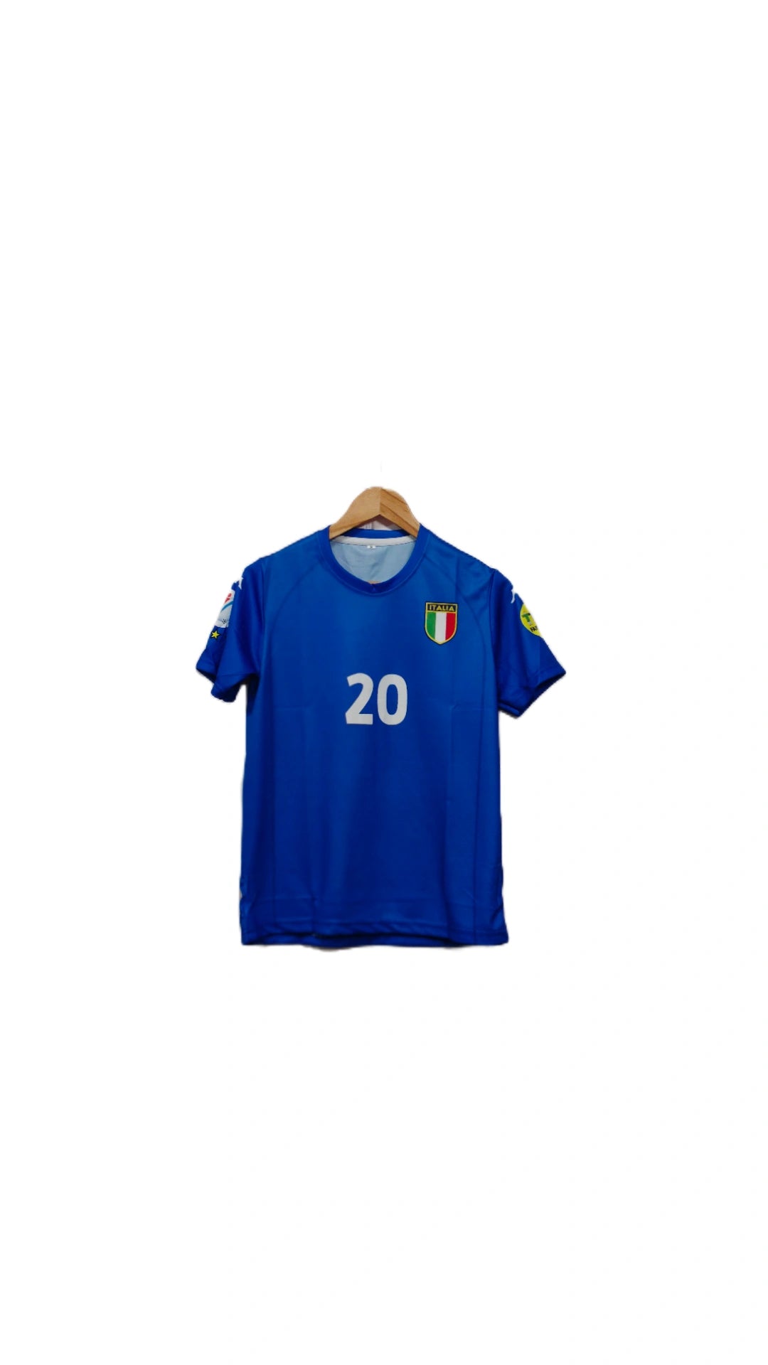 Italy 2000-01 Home kit Totti Half sleeve - Ms  Retro store