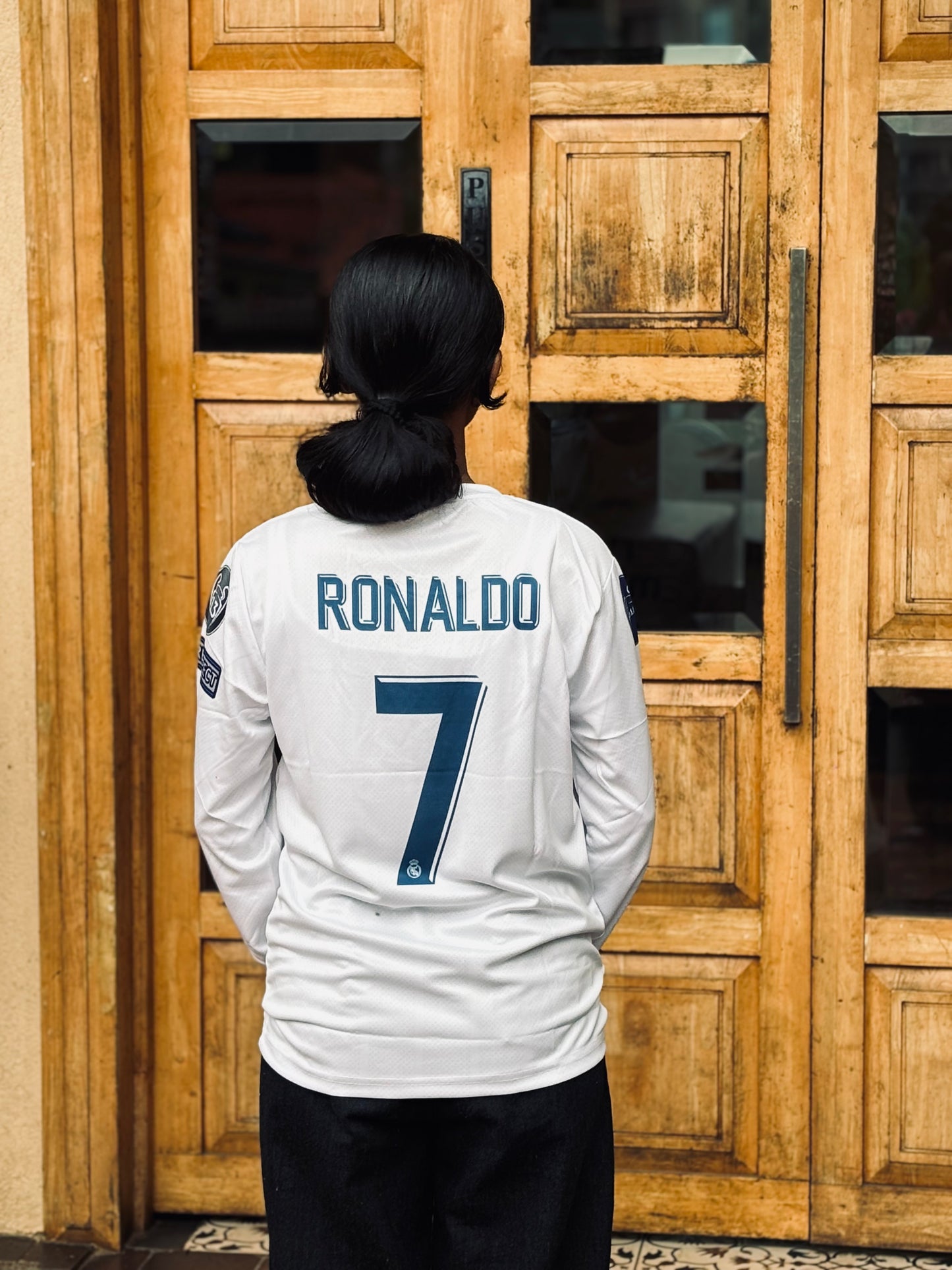 Realmadrid full sleeve 2018 UCL FINAL EDITION Ronaldo 7 - P806 ms retro store