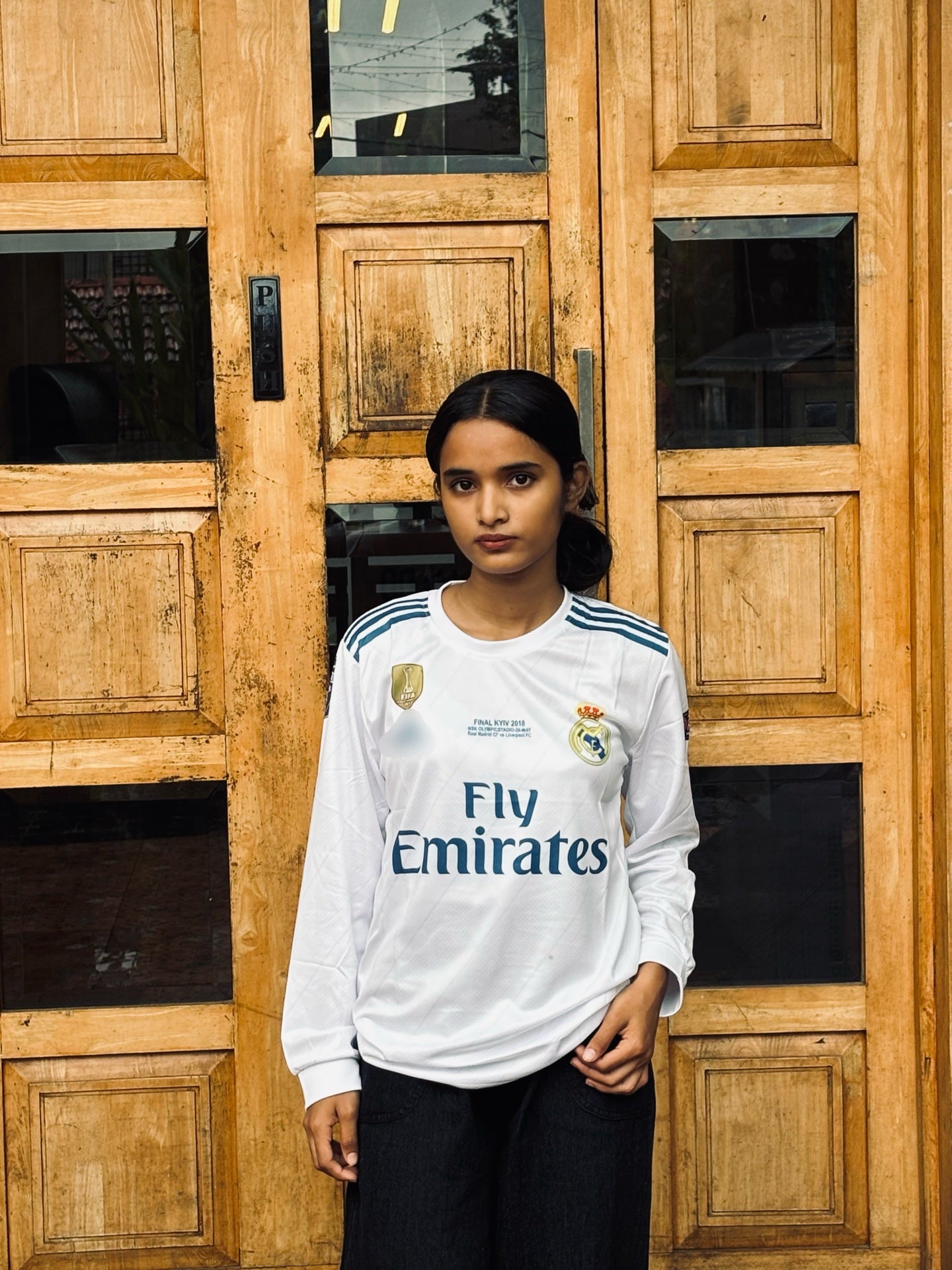 Realmadrid full sleeve 2018 UCL FINAL EDITION Ronaldo 7 - P806 ms retro store