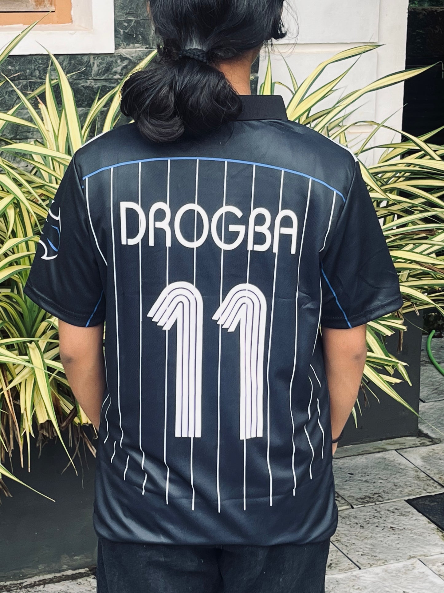Best Retro jersey Chelsea drogba 2006/07 Third kit Half sleeve -p872  Ms retro store