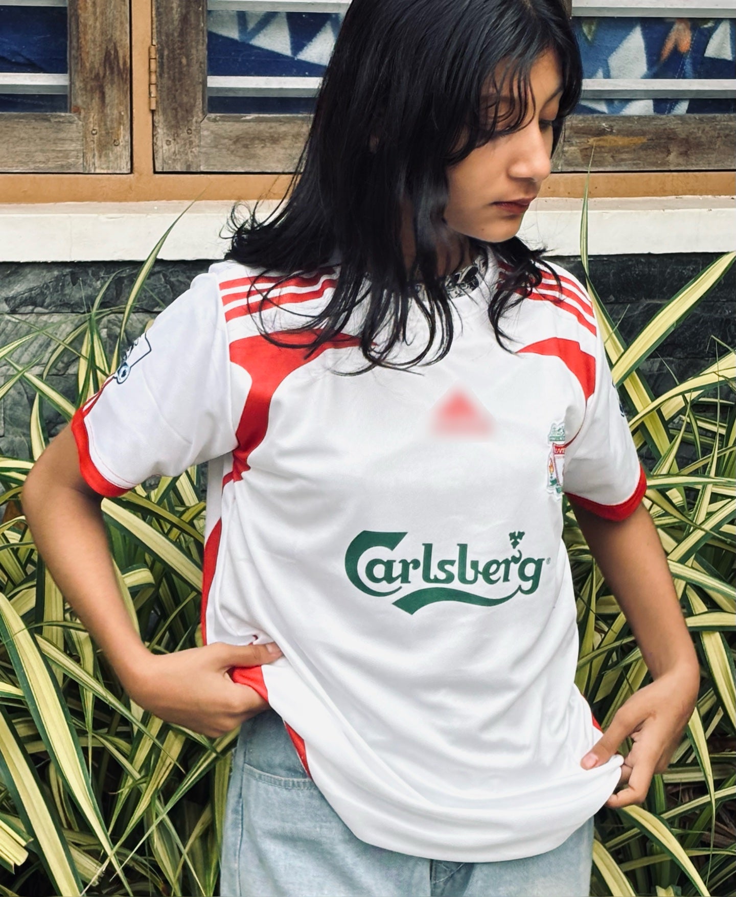 Liverpool 2007/08 away jersey gerrard - P746 ms retro store