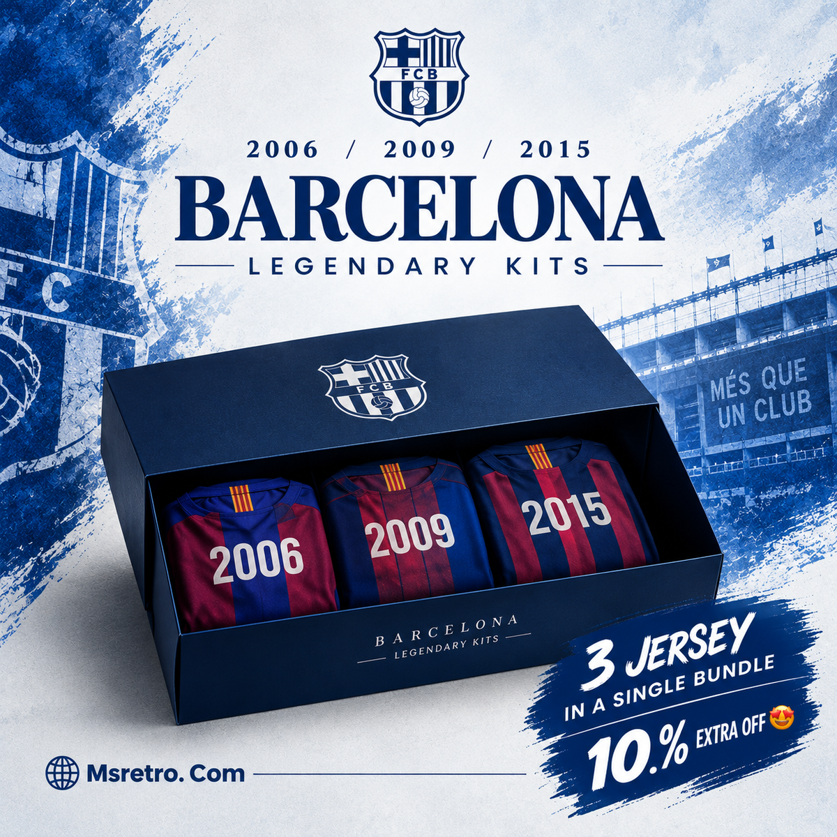 BARCELONA LEGENDARY BUNDLE