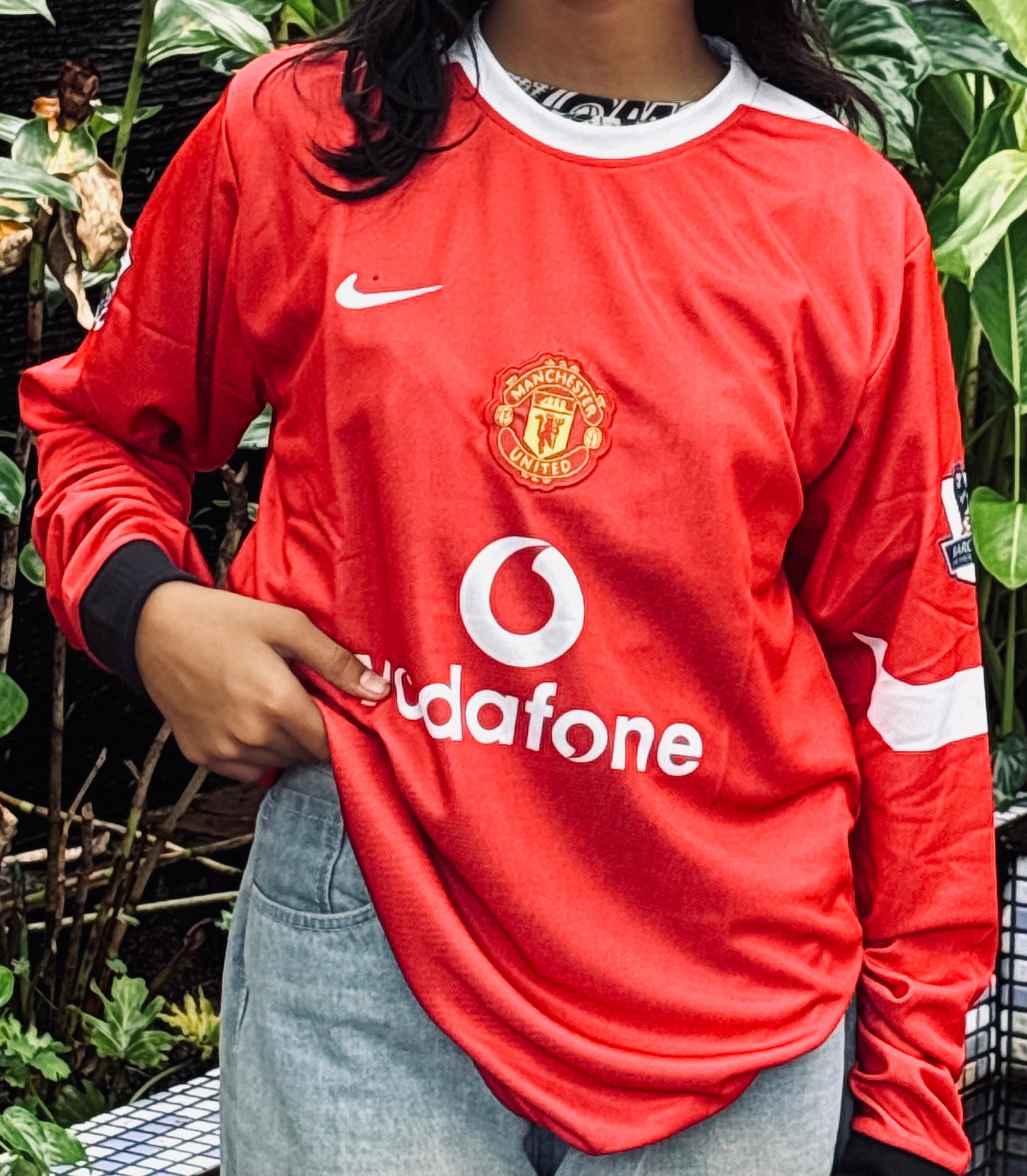 Manchester united 2004/06 home jersey ronaldo full sleeve  - ms retro store