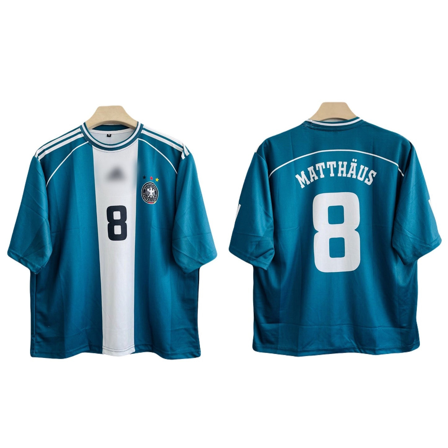 Germany 1998 Away Shirt MATTHÄUS five sleeve P45 - ms retro store