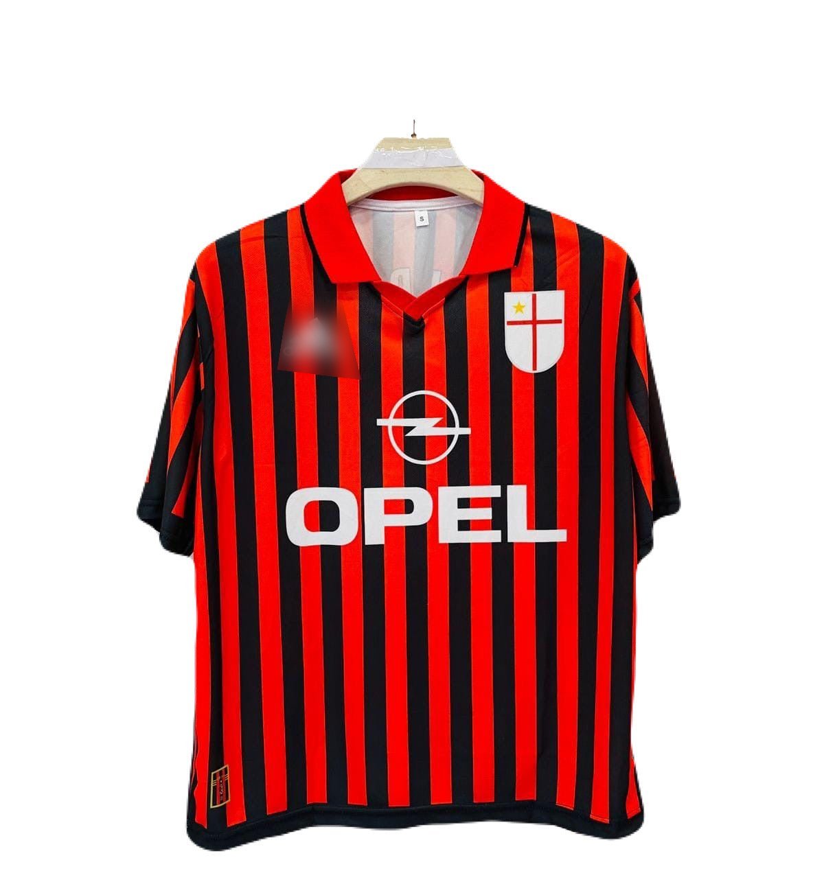 Ac milan 1999/00 home jersey maldini - ms retro store