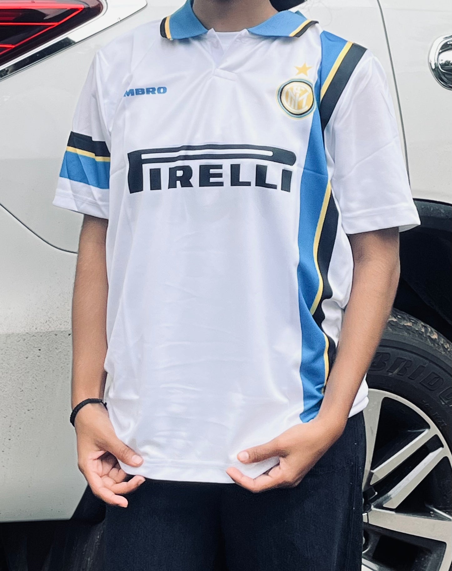 Intermilan 1997/98 away jersey ronaldo - P741 ms retro store