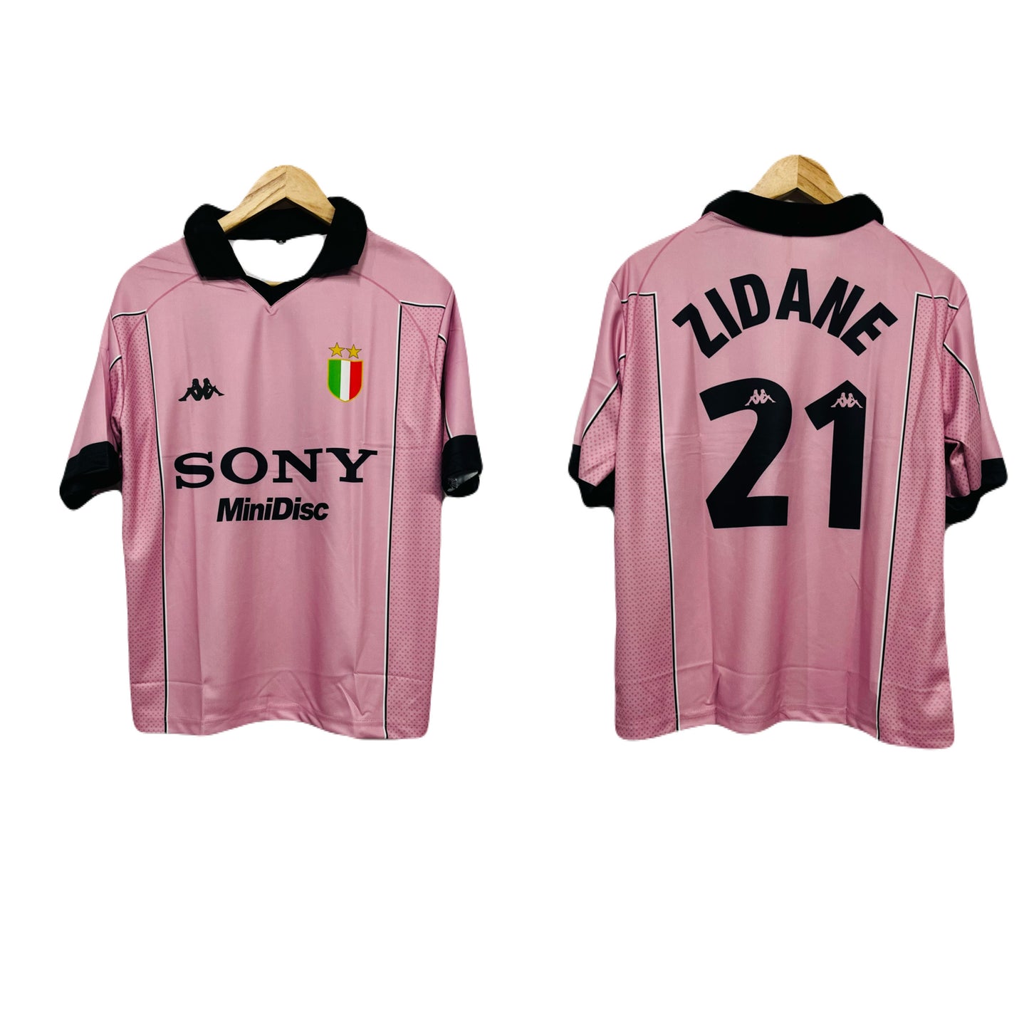 Juventus 1997/98  Away kit Zidane Fivesleeve - P492 Ms Retro Store