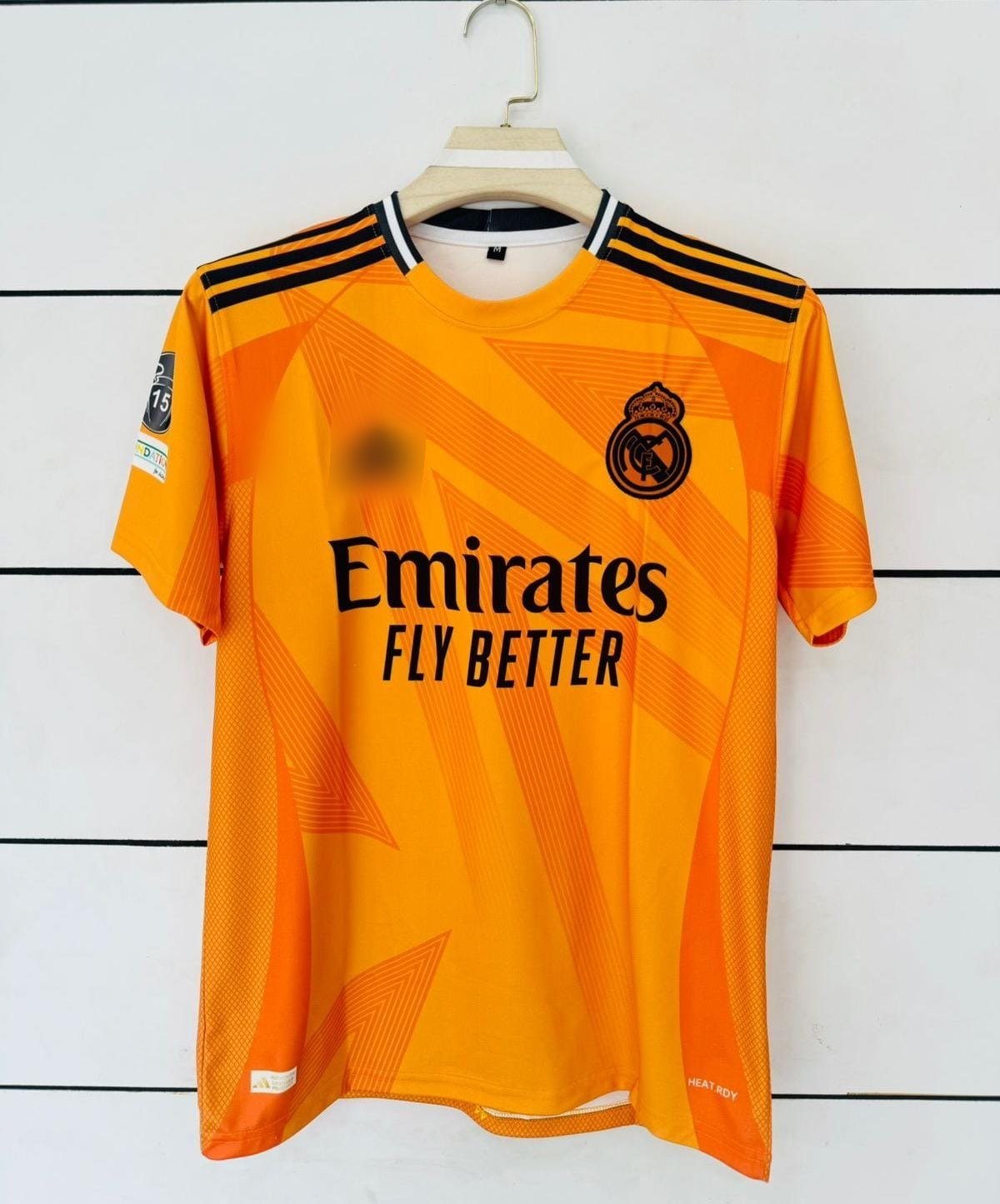 Bellingham Realmadrid orange jersey half sleeve away kit P365