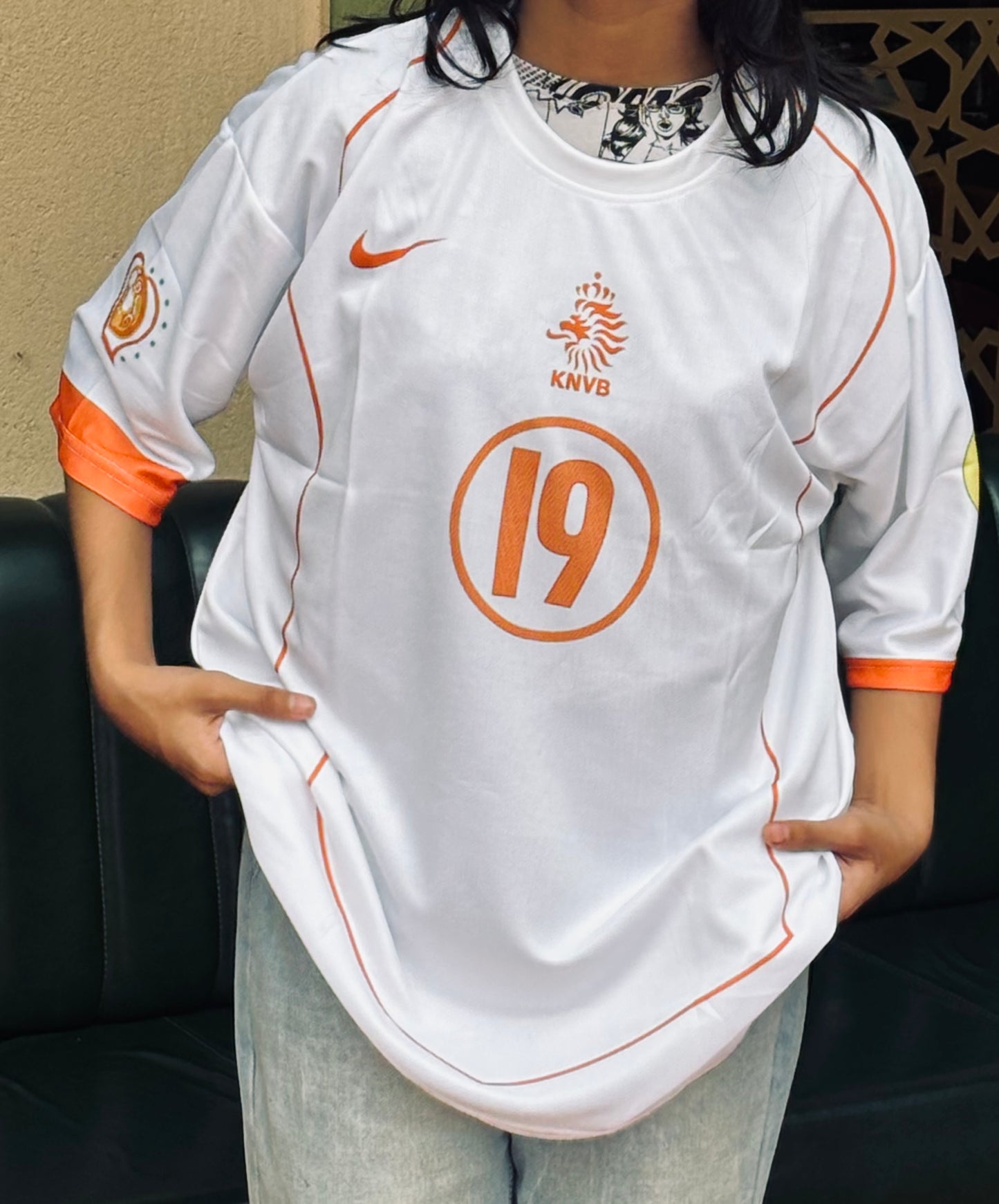 Netherlands robben five sleeve - P748 ms retro store