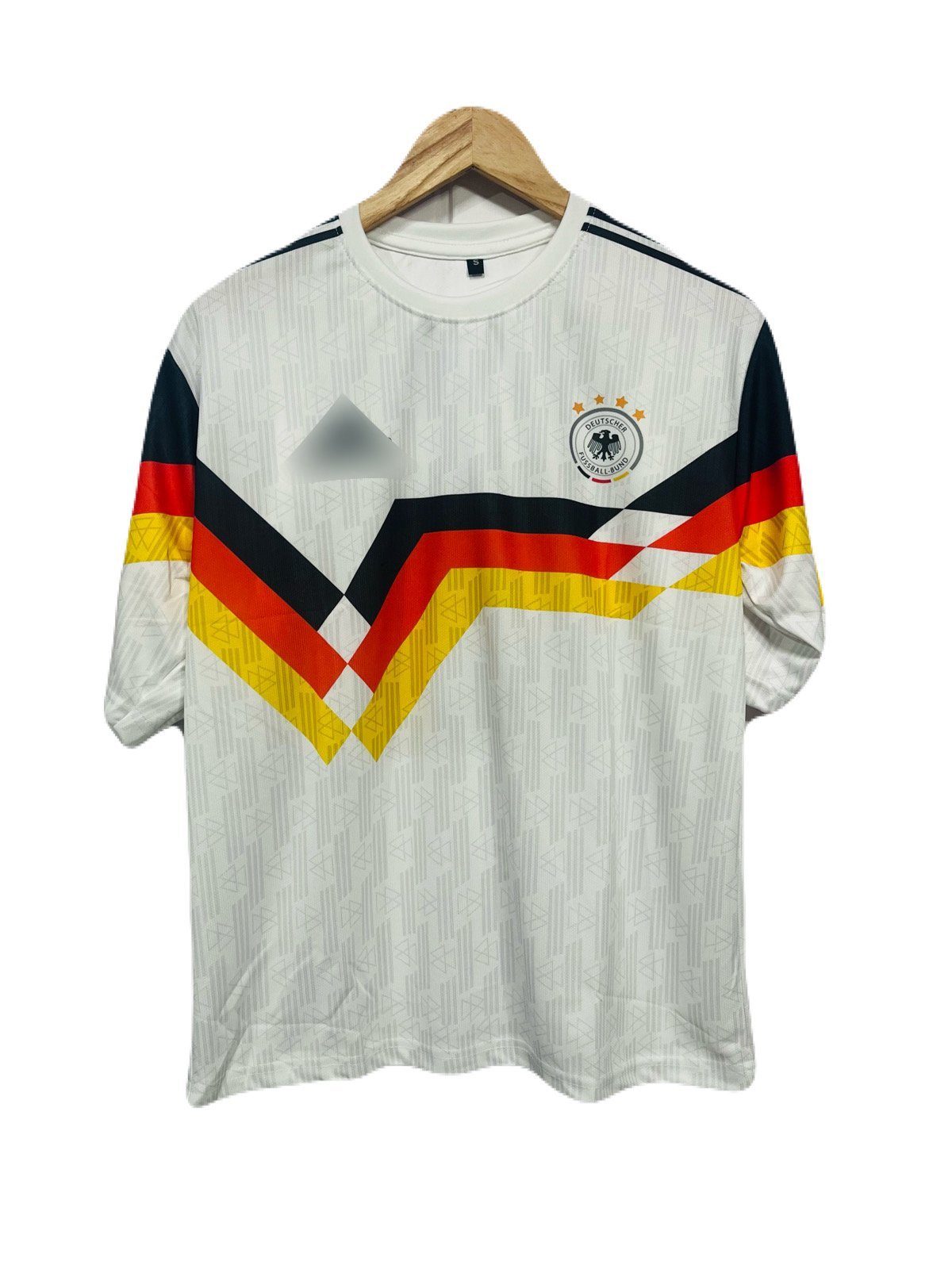 Germany 1990 world cup home kit matthaus Fivesleeve -  P495 Ms Retro Store