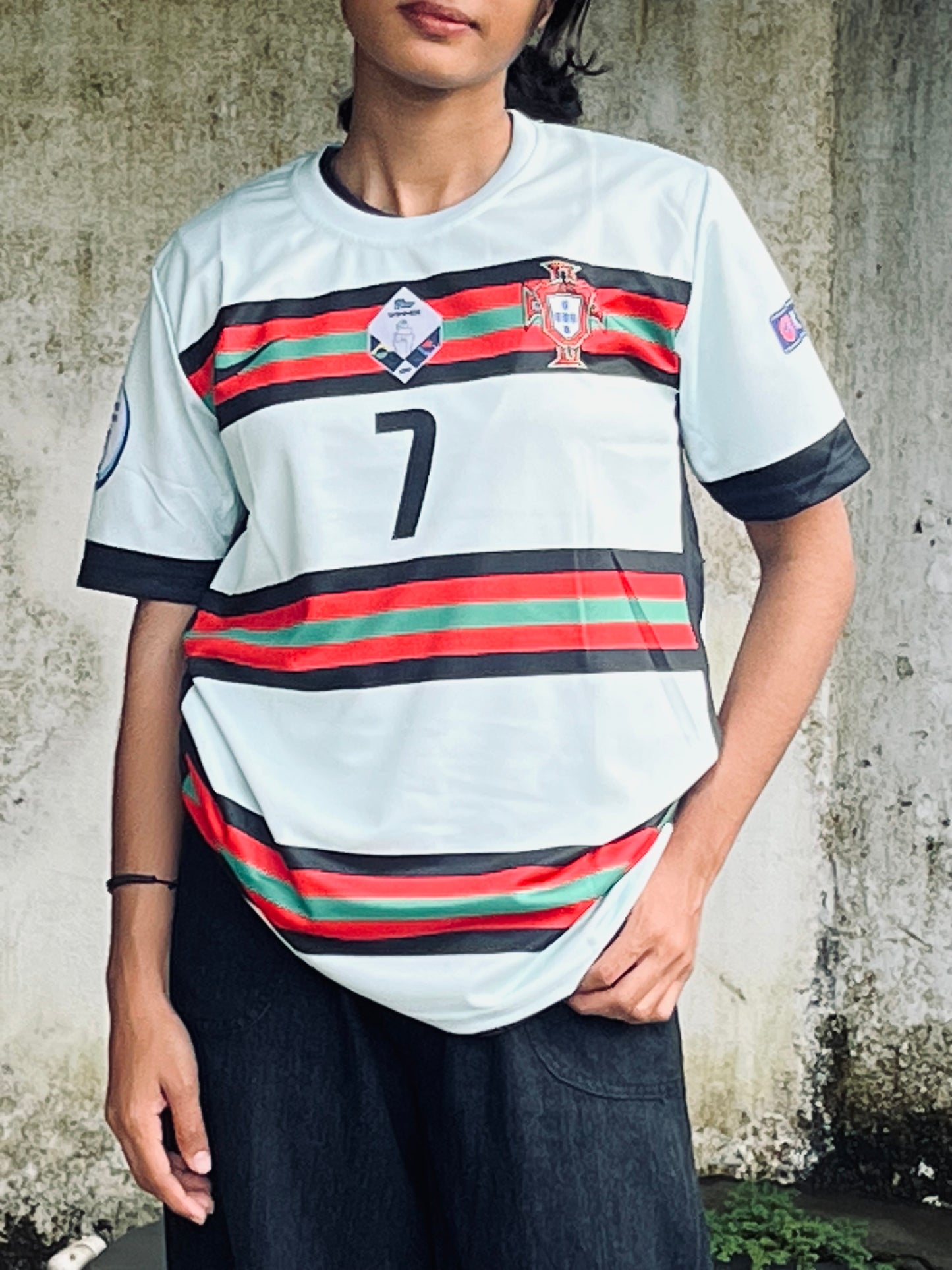 Portugal 2021/22 away jersey Ronaldo - P574 ms retro store