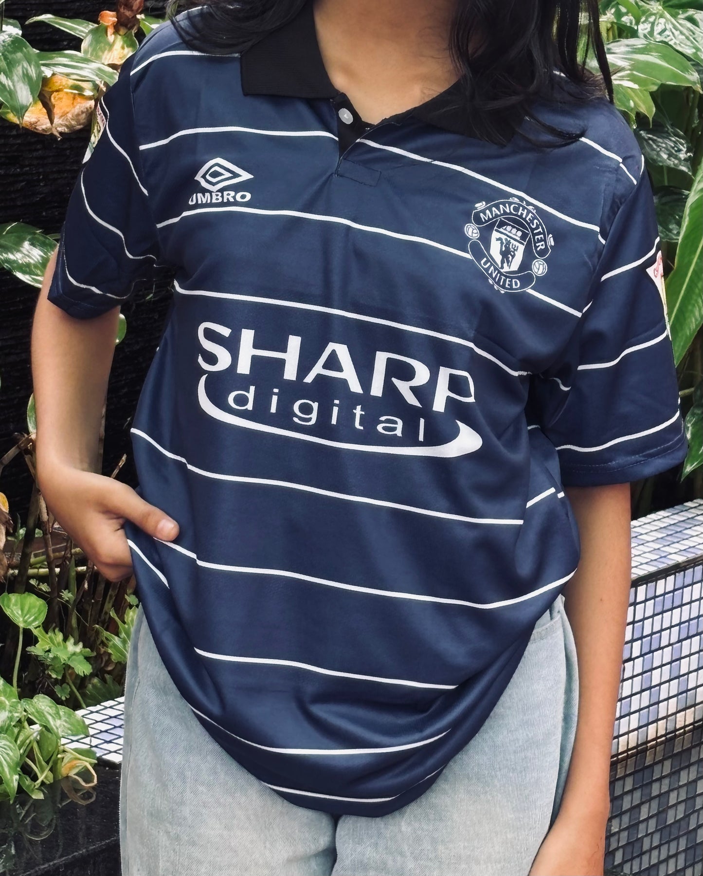 Manchester United 99/00 beckham jersey - ms retro store