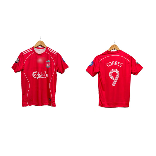 Liverpool 2006-07 Home kit Torres Half sleeve - P74 - Ms Retro Store