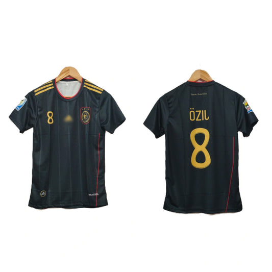 Germany 2010 Away kit ozil Half sleeve - Ms Retro Store