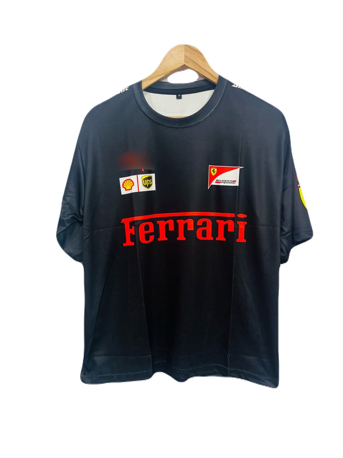 Ferrari Racing oversized t shirt Fivesleeve - P493 Ms Retro Store