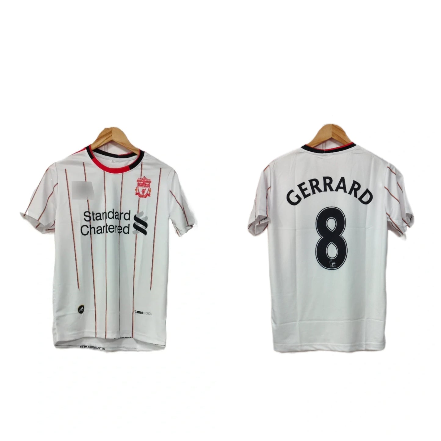 Liverpool 2010-11 Away kit Gerrard Half sleeve  - Ms Retro Store