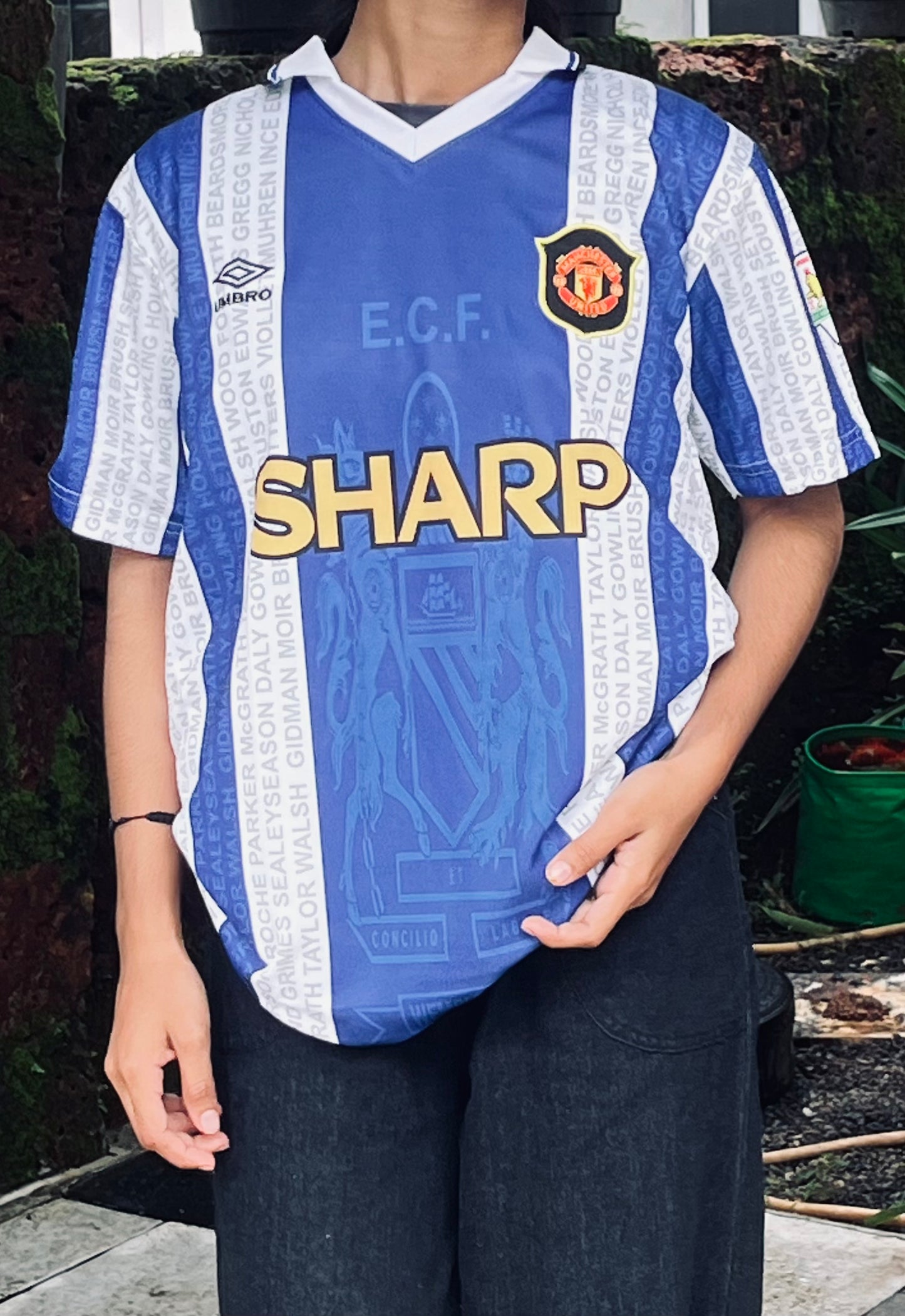 Best Retro jersey Manchester United Third kit 1994/96 Beckham 24 - p415-Ms retro store