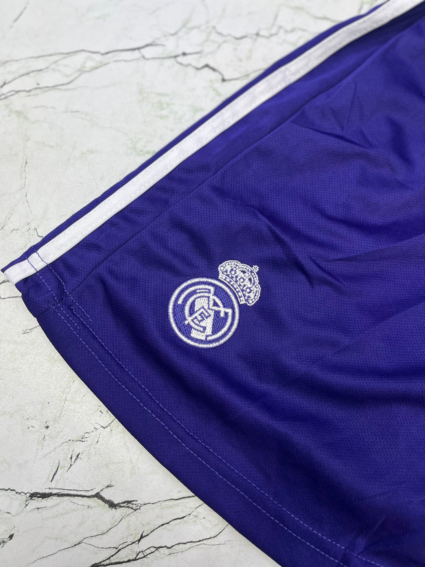 Premium first quality   Real Madrid Blue Shorts - P579 Ms Retro Store