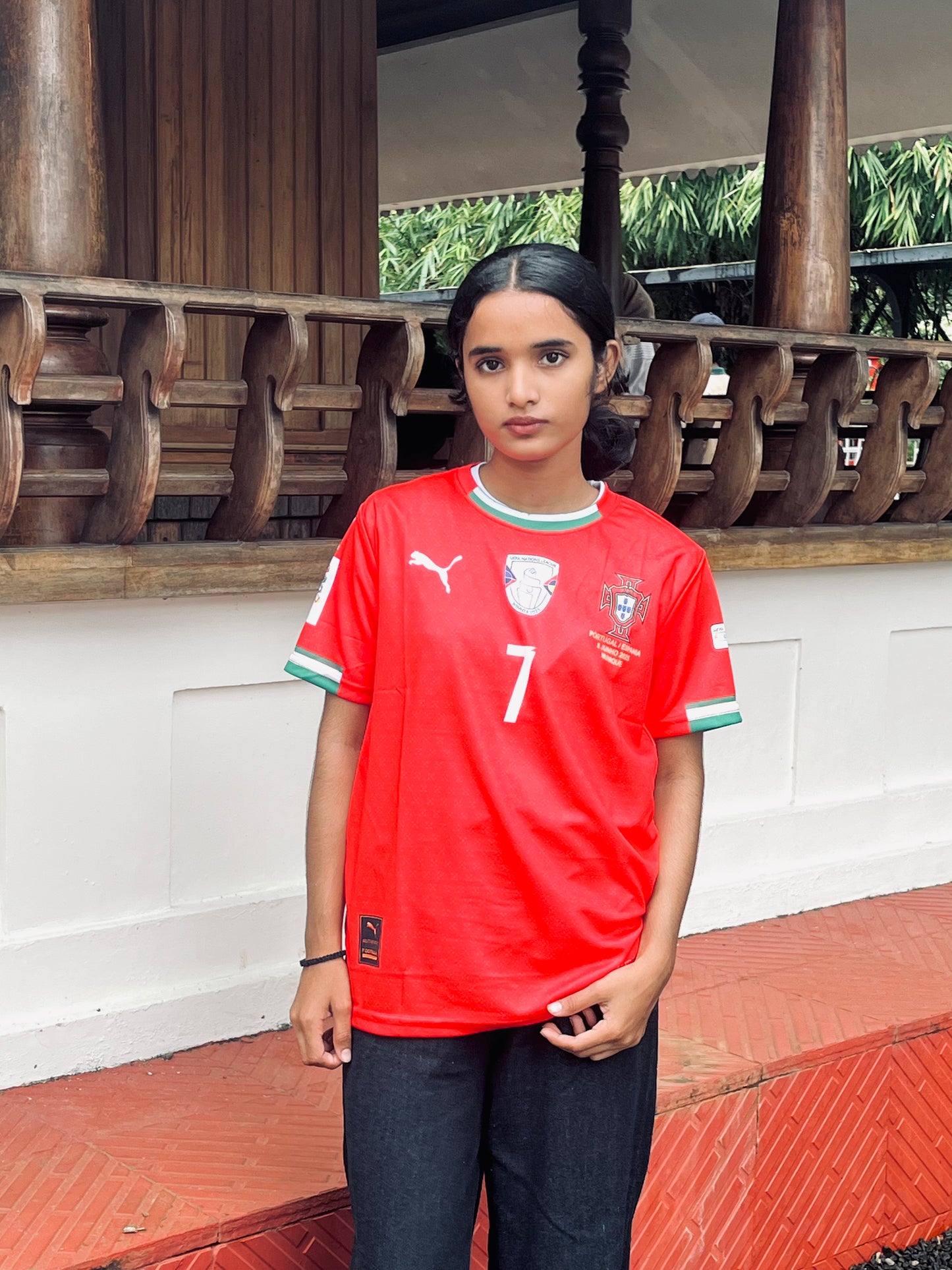 Portugal 2025 Uefa nations league final jersey ronaldo - ms retro store