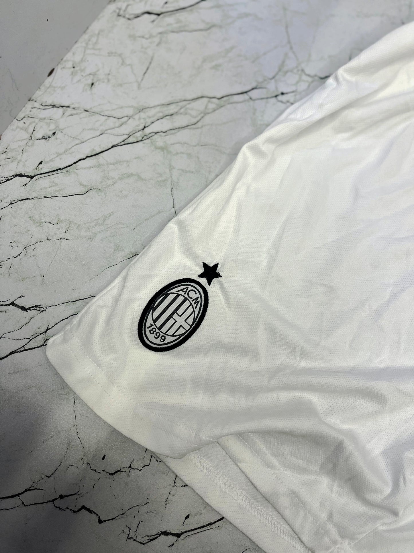 Premium first quality Ac Milan White   Shorts - Ms Retro Store
