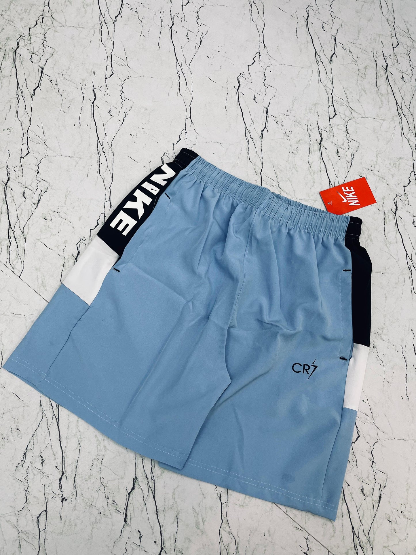 Nike  Normal Fit  Light Blue  Shorts CR7  - P581 Ms Retro Store