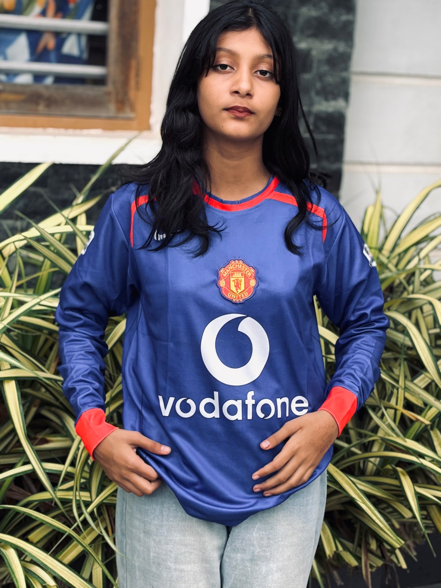 Manchester united 2005/06 away jersey ronaldo - ms retro store