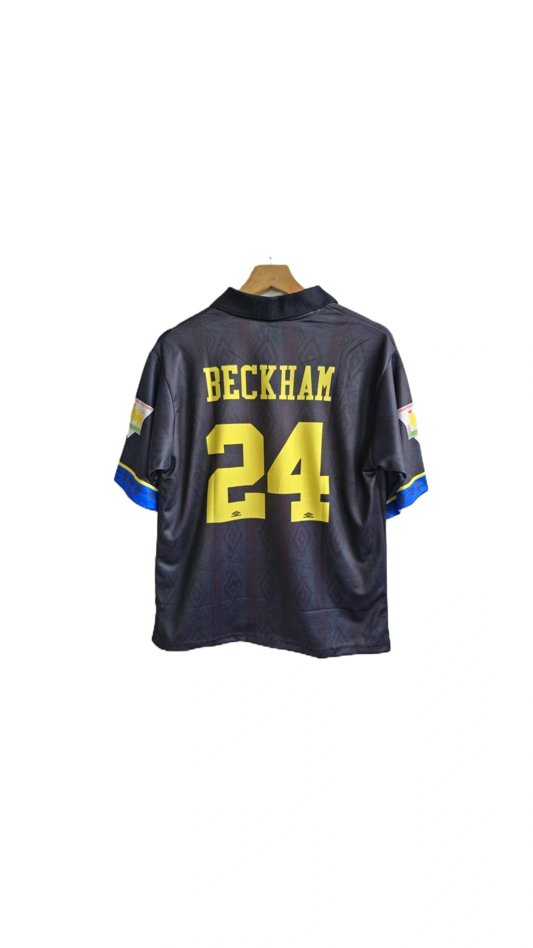 Manchester united 1993-94 Away kit Beckham - P499 - Ms Retro Store