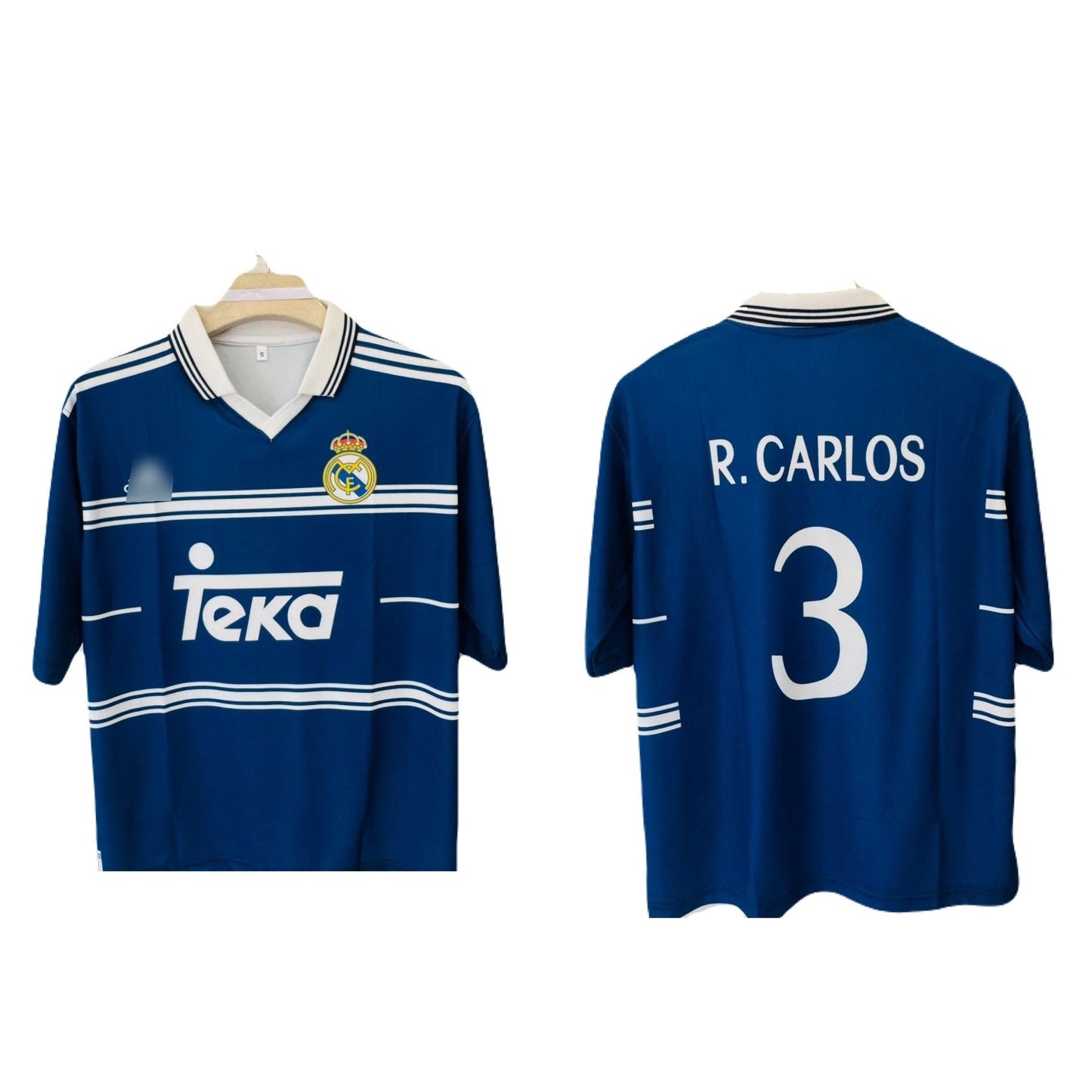 Realmadrid 1998/99 away jersey roberto carlos - P747 ms retro store