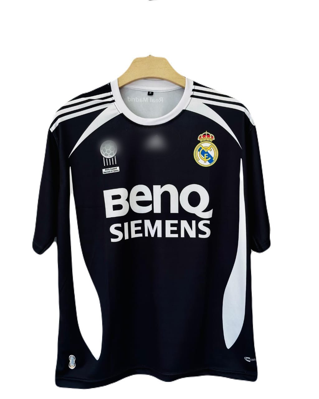Real Madrid 2006-07 Away Ramos Five sleeve - P750 Ms Retro Store