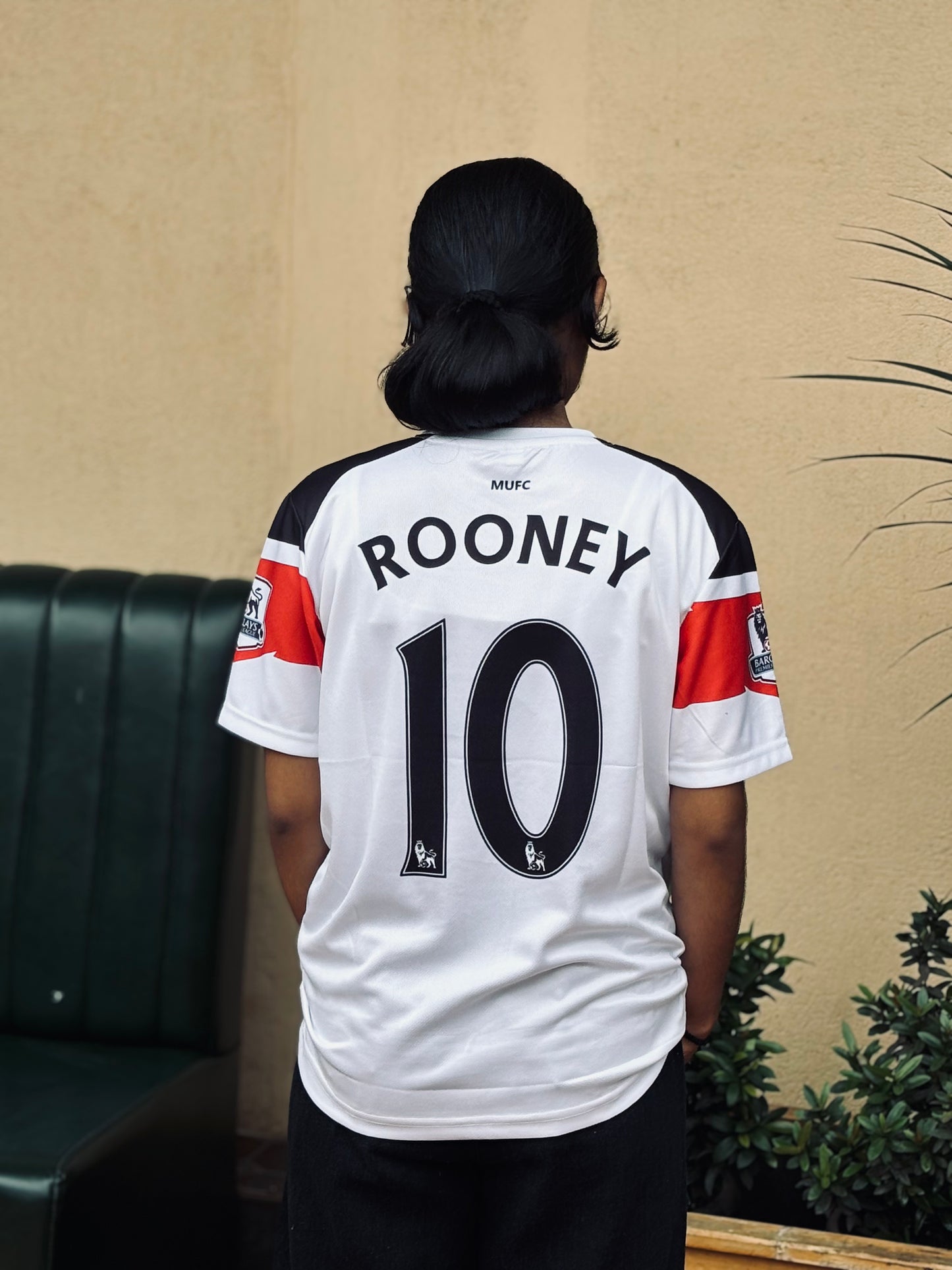 Manchester united 2010/11 away jersey rooney - P444 ms retro store