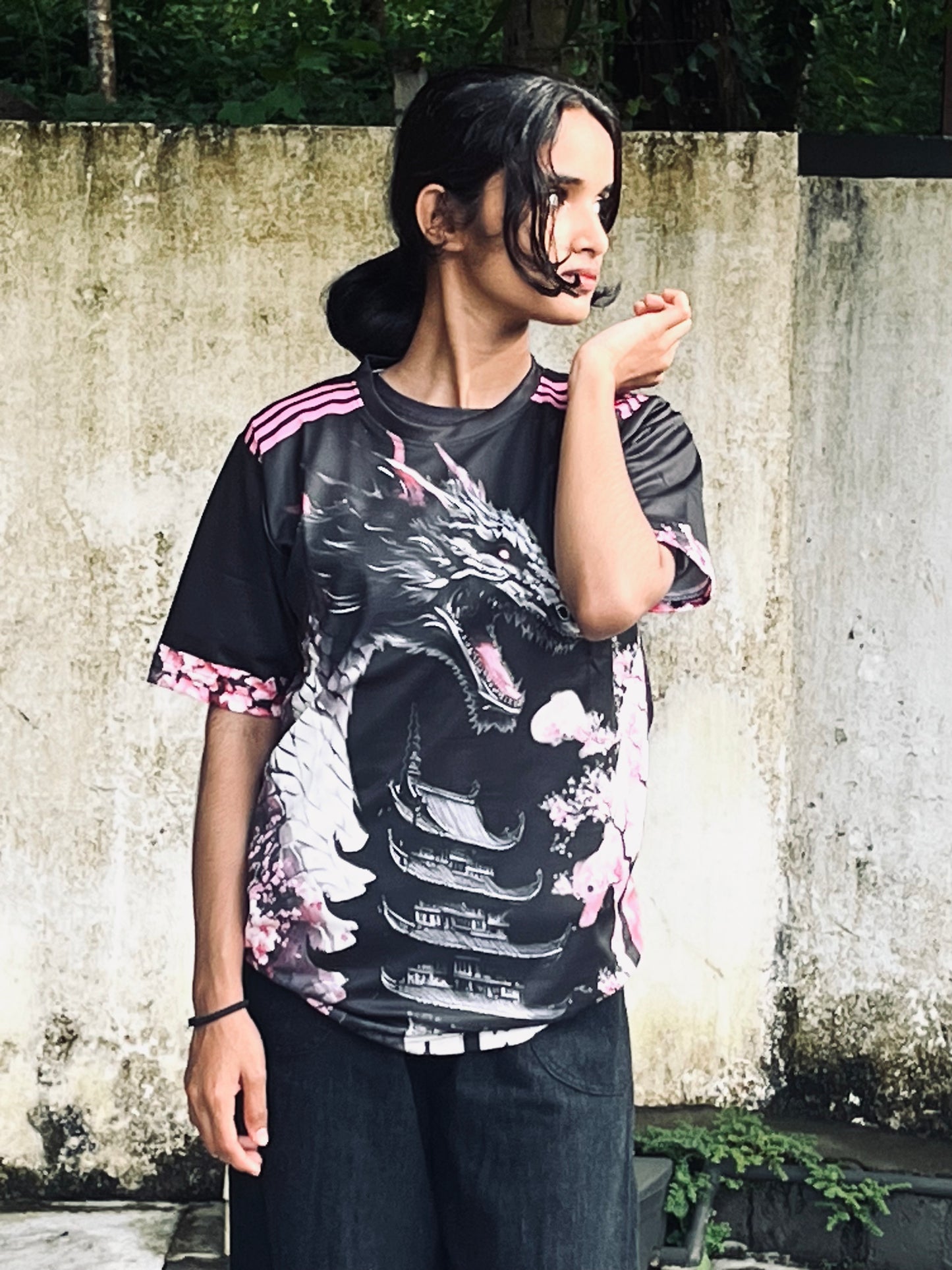 Japan dragon special edition pink jersey p104  - ms retro store