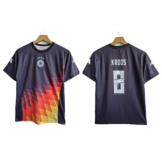 Germany 2024-25 Pre-Match kit Kroos Half sleeve - P488 -  Ms Retro store