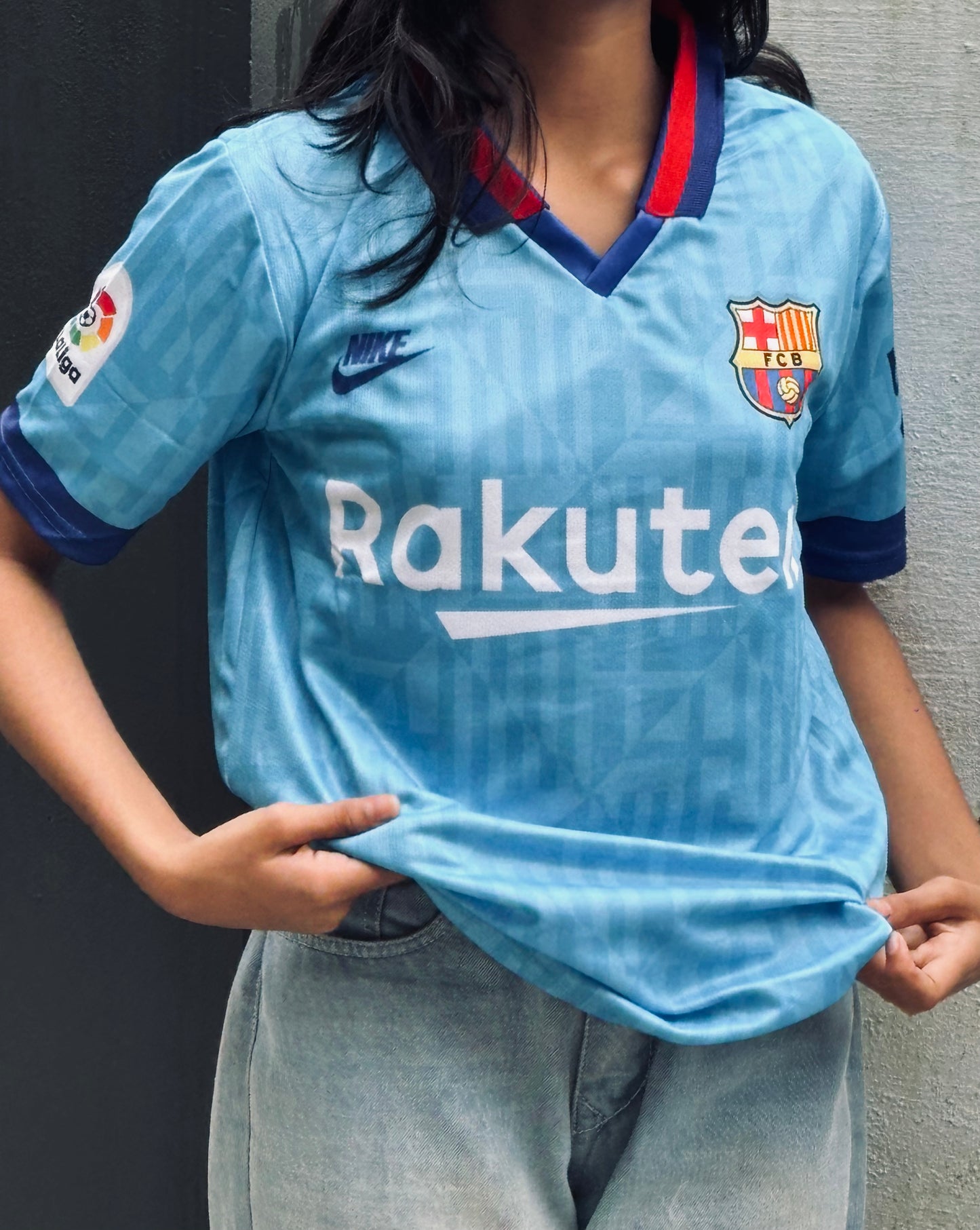 Fc barcelona 2019/20 third kit messi P275  - ms retro store