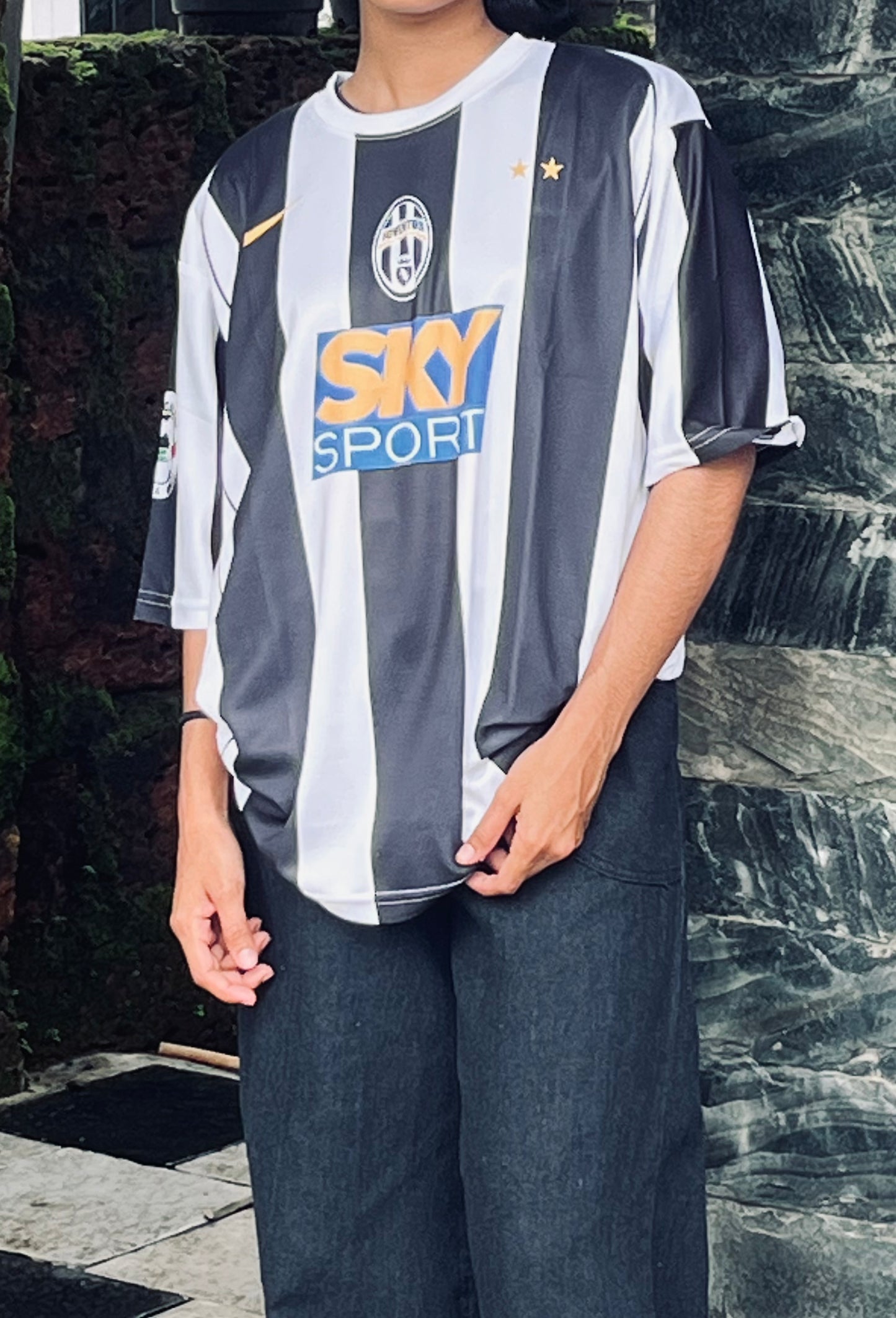 Juventus 2004/05 home jersey five sleeve - ms retro store