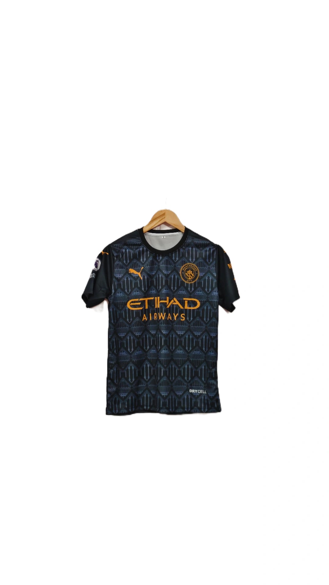 Manchester city 2020-21 Away kit kun. Aguero Half sleeve - Ms Retro Store
