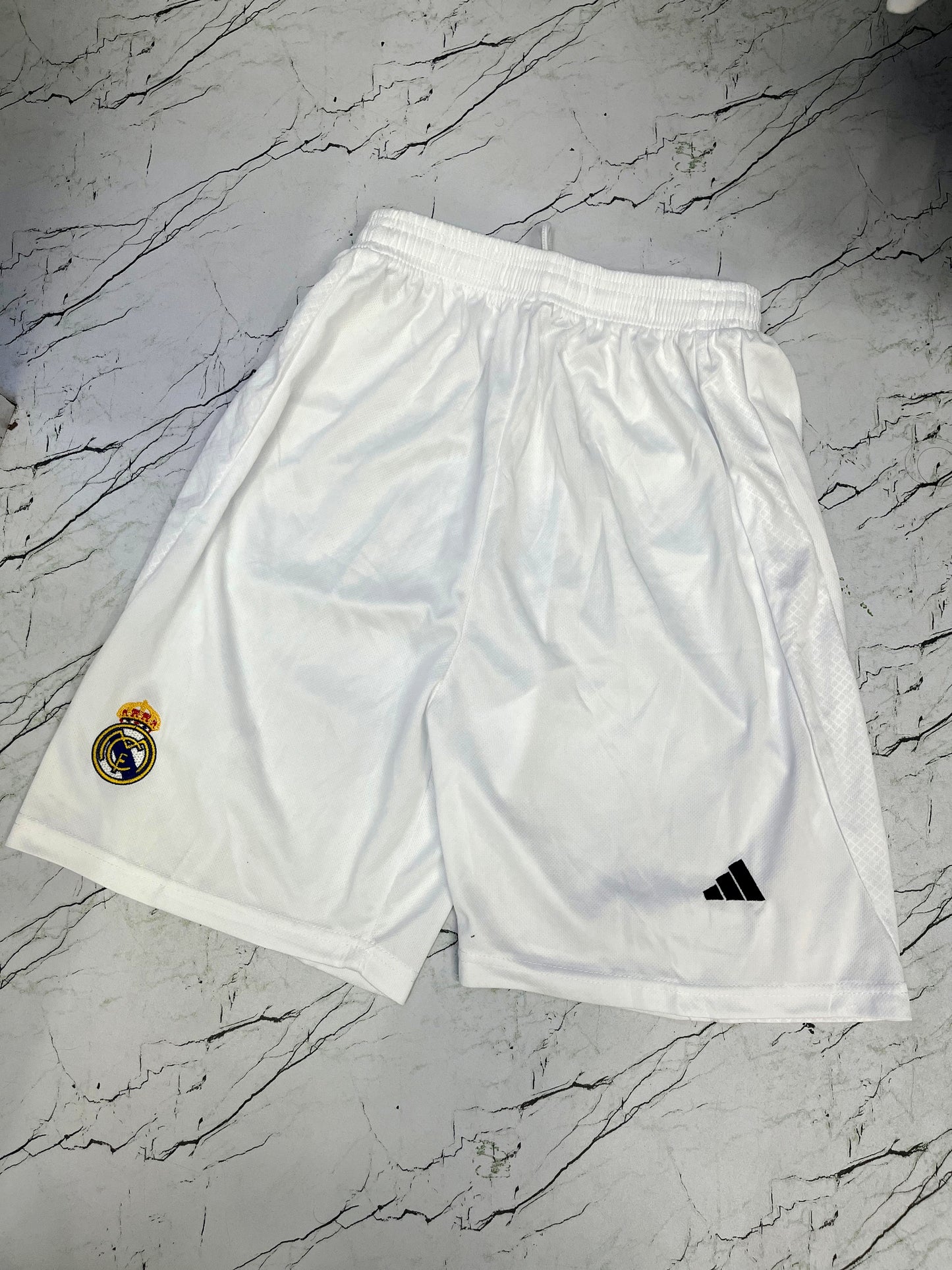 Premium first quality Real Madrid  White   Shorts - Ms Retro Store
