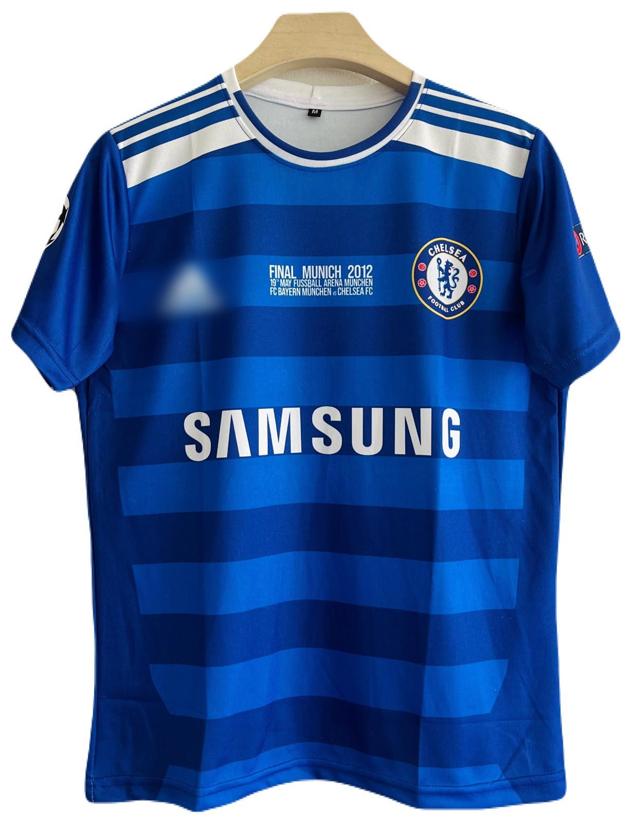 Best Retro jersey Chelsea 2012 Ucl final edition Drogba Chelsea jersey P6 - Ms retro store